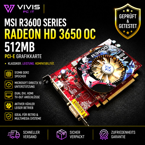 Msi radeon 3650 r3600 - msi,