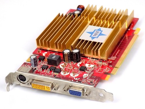 256mb msi nvidia geforce - 256mb, 7300