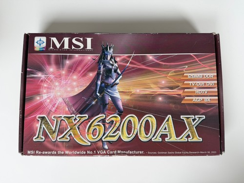 Msi nvidia geforce 6200 - msi,