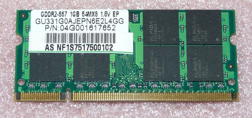1gb gddr2 ram - gddr2, pc2-5300