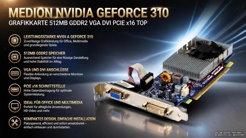Medion 20045402 nvidia - 20045402,